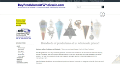 Desktop Screenshot of buypendulumsatwholesale.com